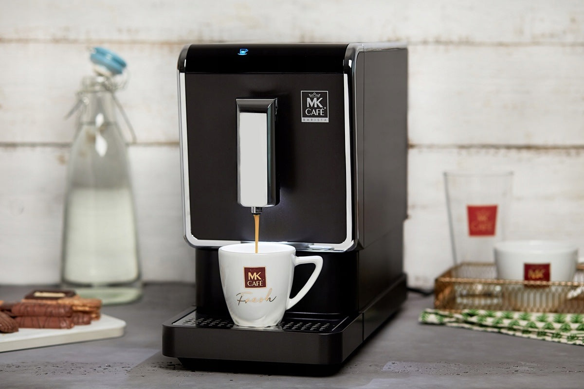 MK Café Barista 8300 automatic coffee maker for home and office black coffee Packaging status original