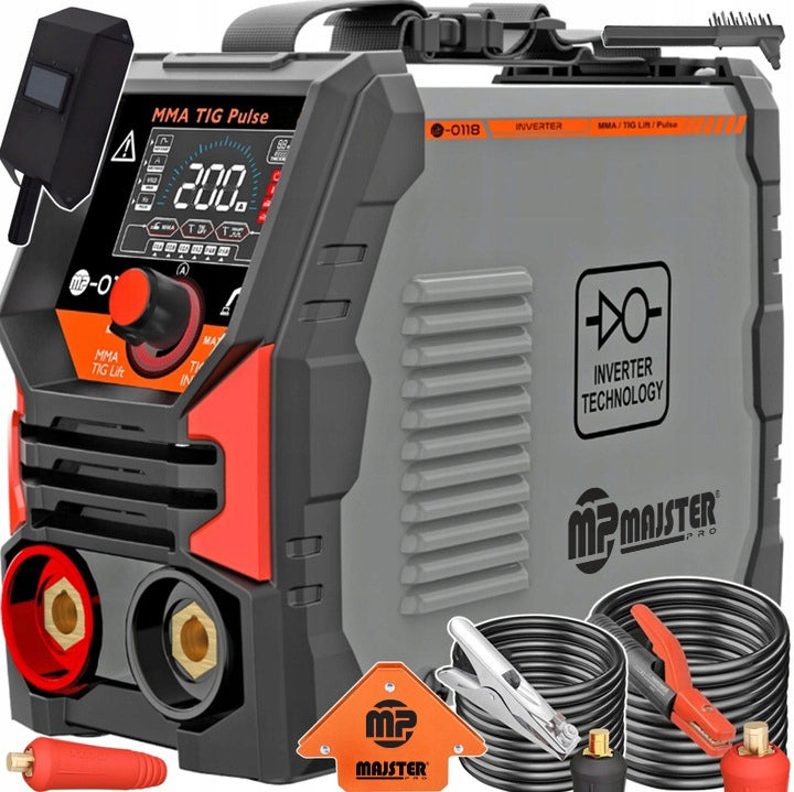 MMA INVERTER WELDING MACHINE TIG Lift TIG DIGITAL MP0118 + PULSE