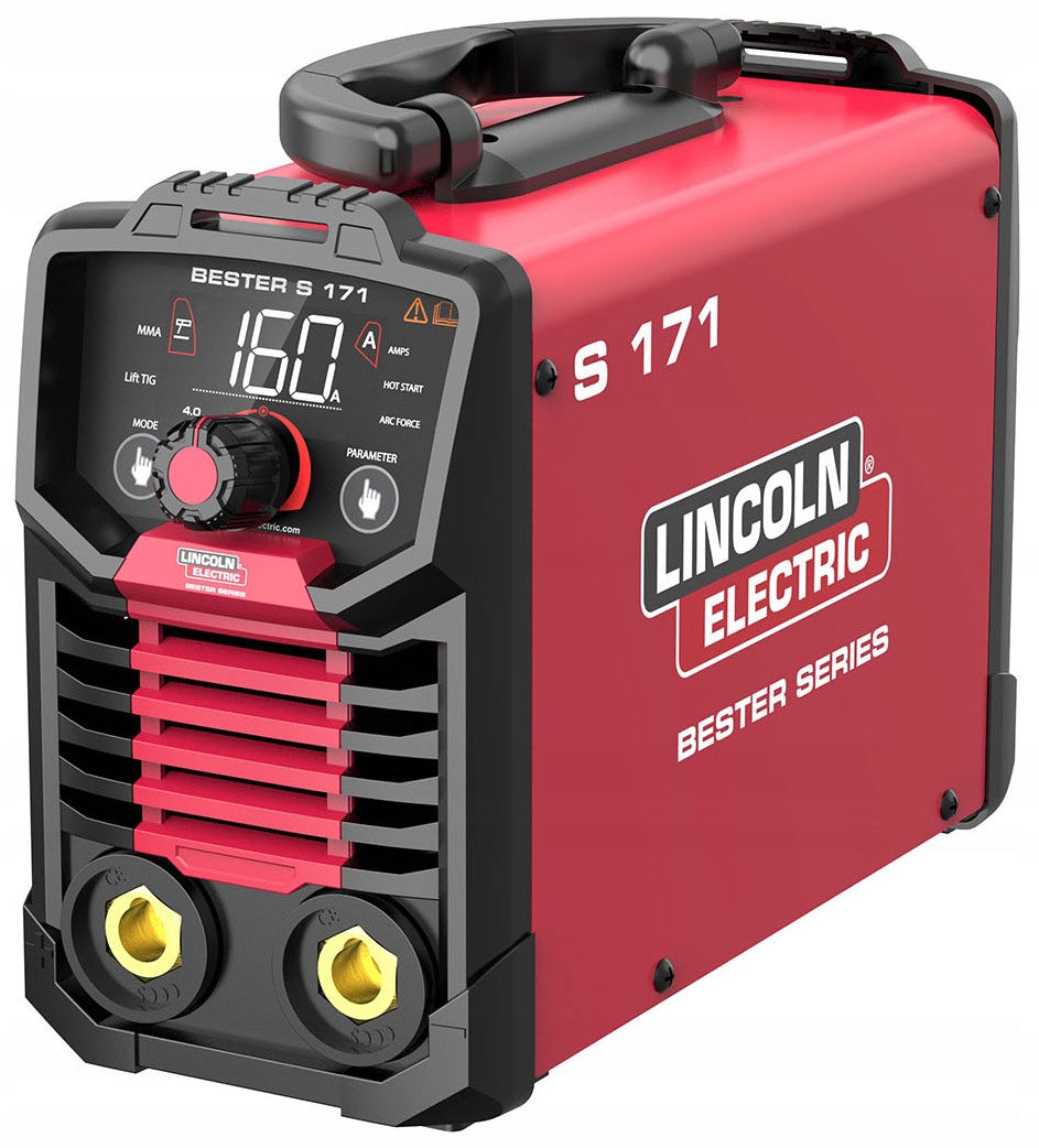 MMA Lincoln Electric Bester S 171 inverter welder in case Brand Lincoln Electric