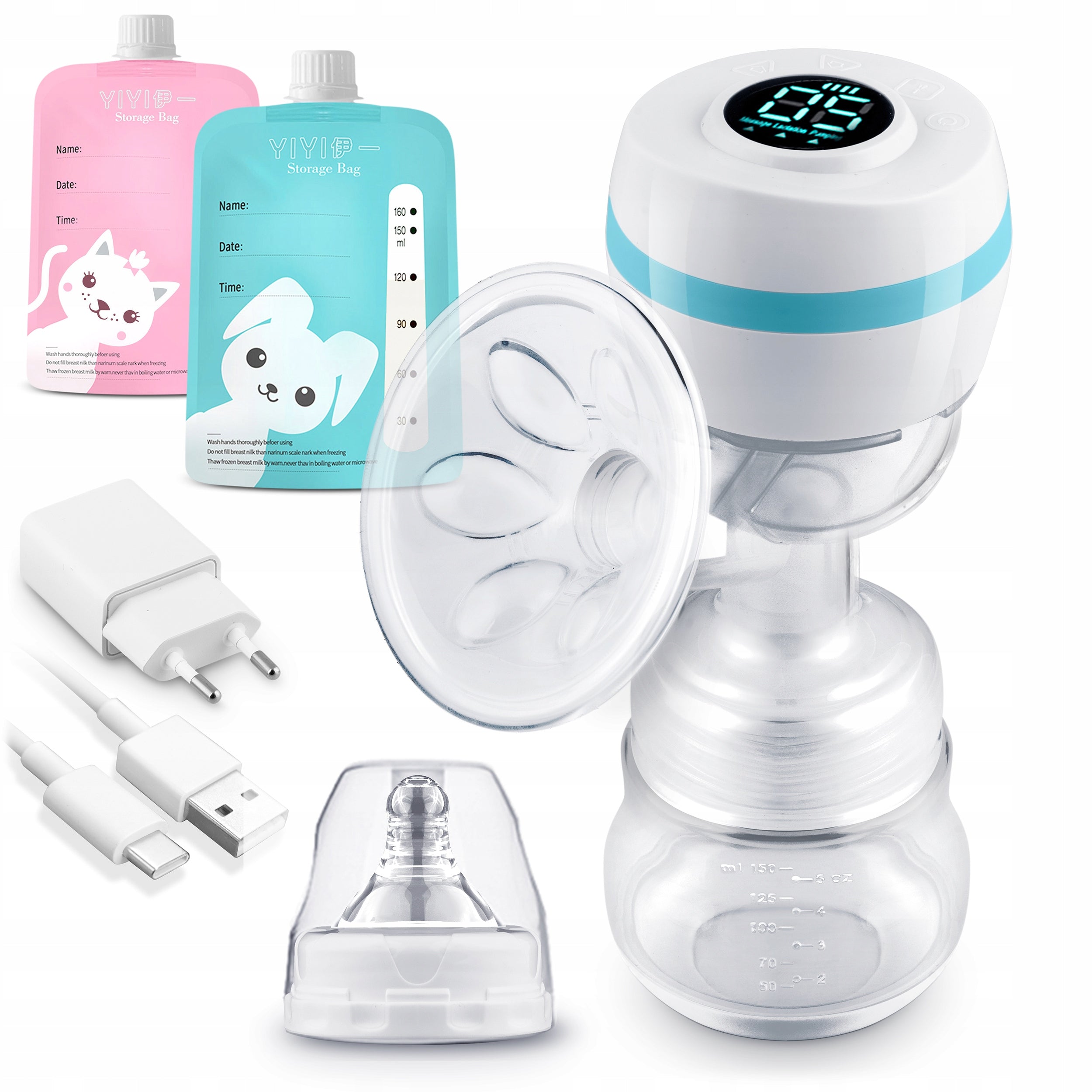 MOBILE ELECTRIC BREAST PUMP BERDSEN WIRELESS