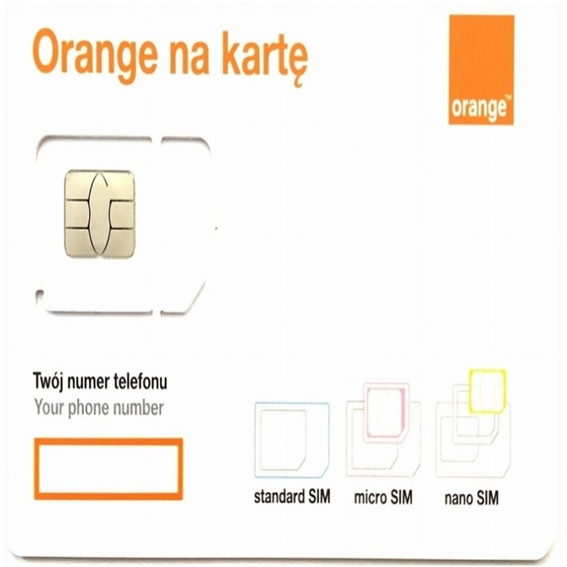 MOBILE INTERNET FOR STARTER CARD ORANGE FREE 1500 GB - 1,5 TB 6 YEARS Operator Orange