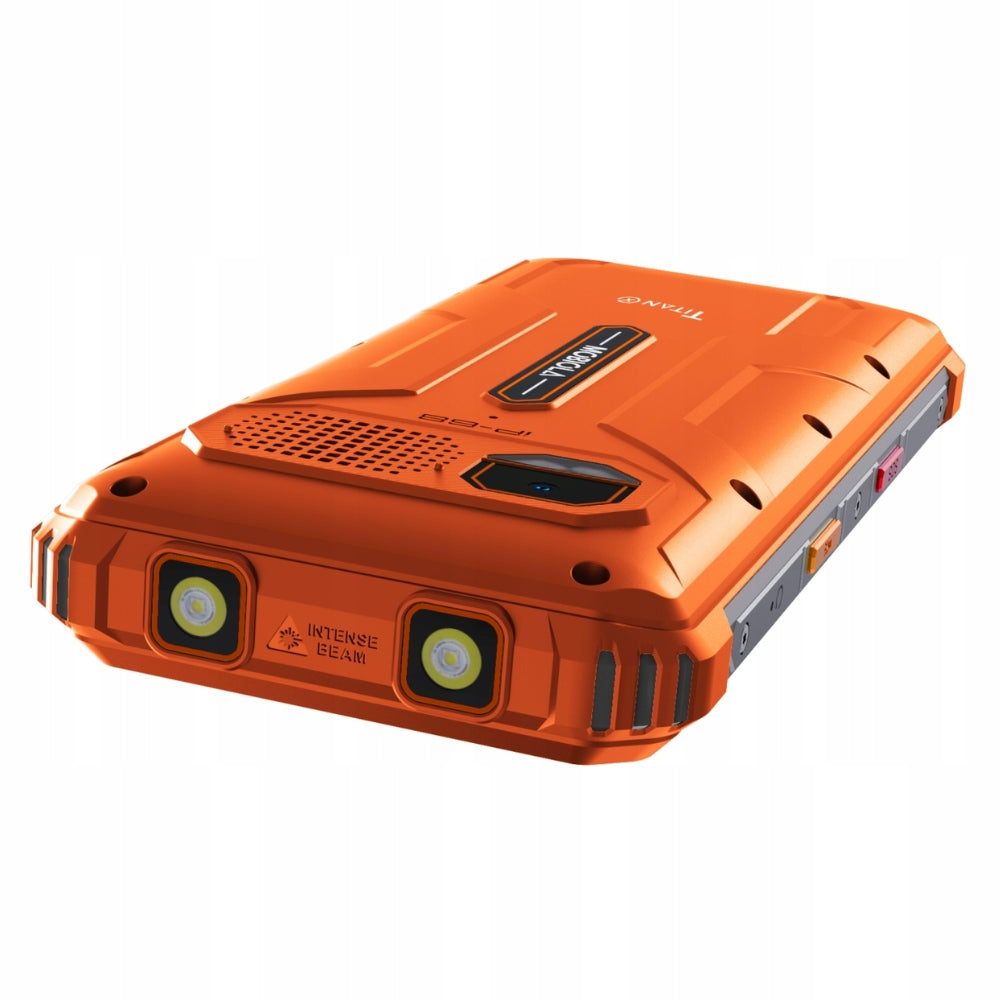 MOBILE PHONE FOR CONSTRUCTION WATERPROOF DUST AND DUST RESISTANT + POWERBANK Manufacturer code MOBIOLA MB520 TitanX z powerbankiem