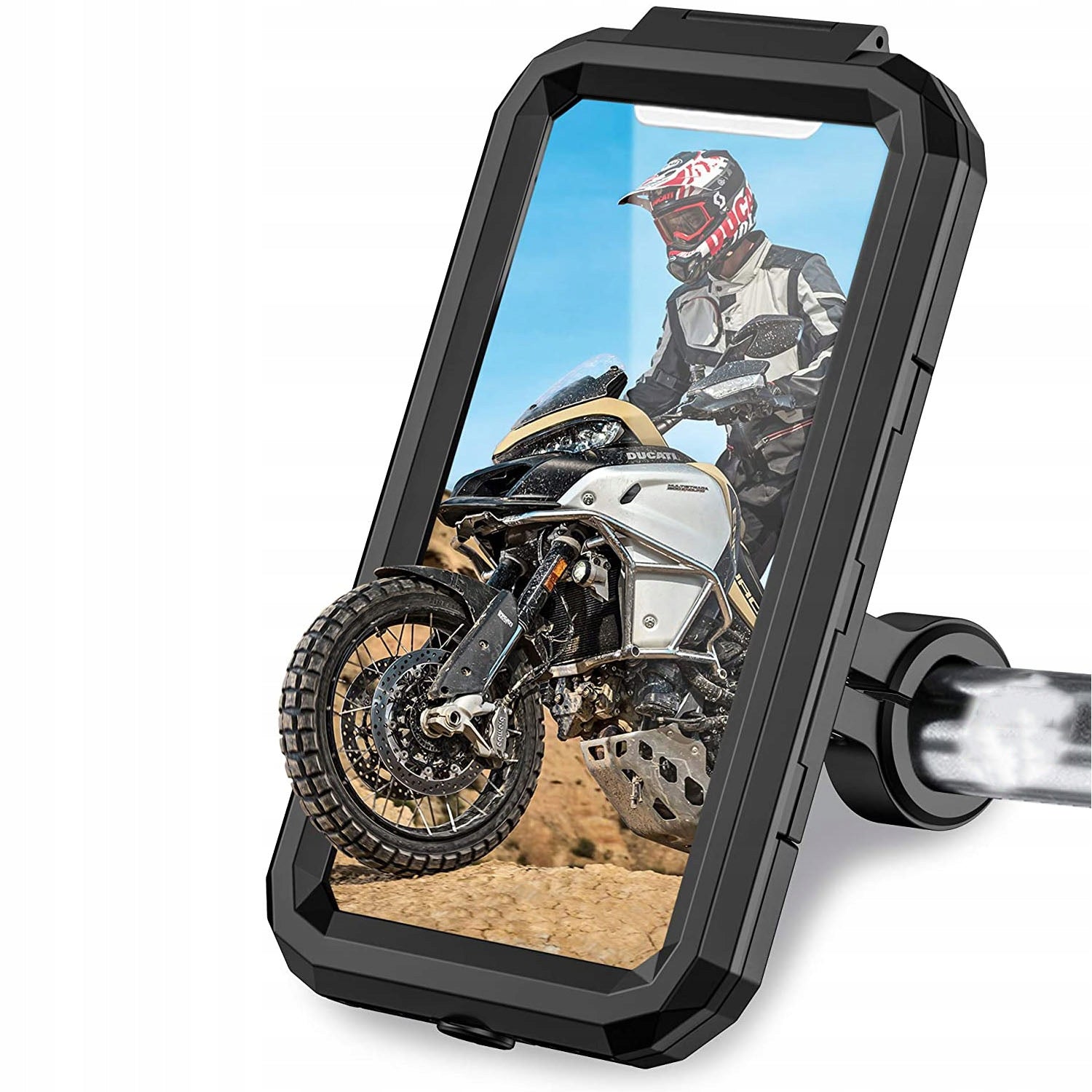 MOBILE PHONE HOLDER, WATERPROOF BICYCLE BAG FOR SMARTPHONES Product weight with unit packaging 0.33 kg