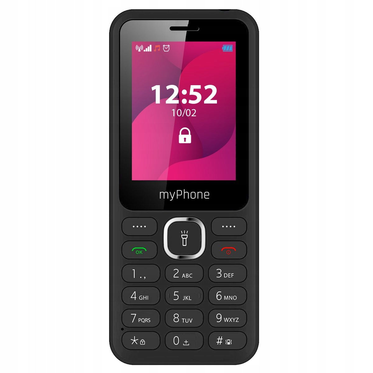 MOBILE PHONE MYPHONE JAZZ DUAL SIM FOR SENIOR SIMPLE WITH KEYBOARD Charger included no
