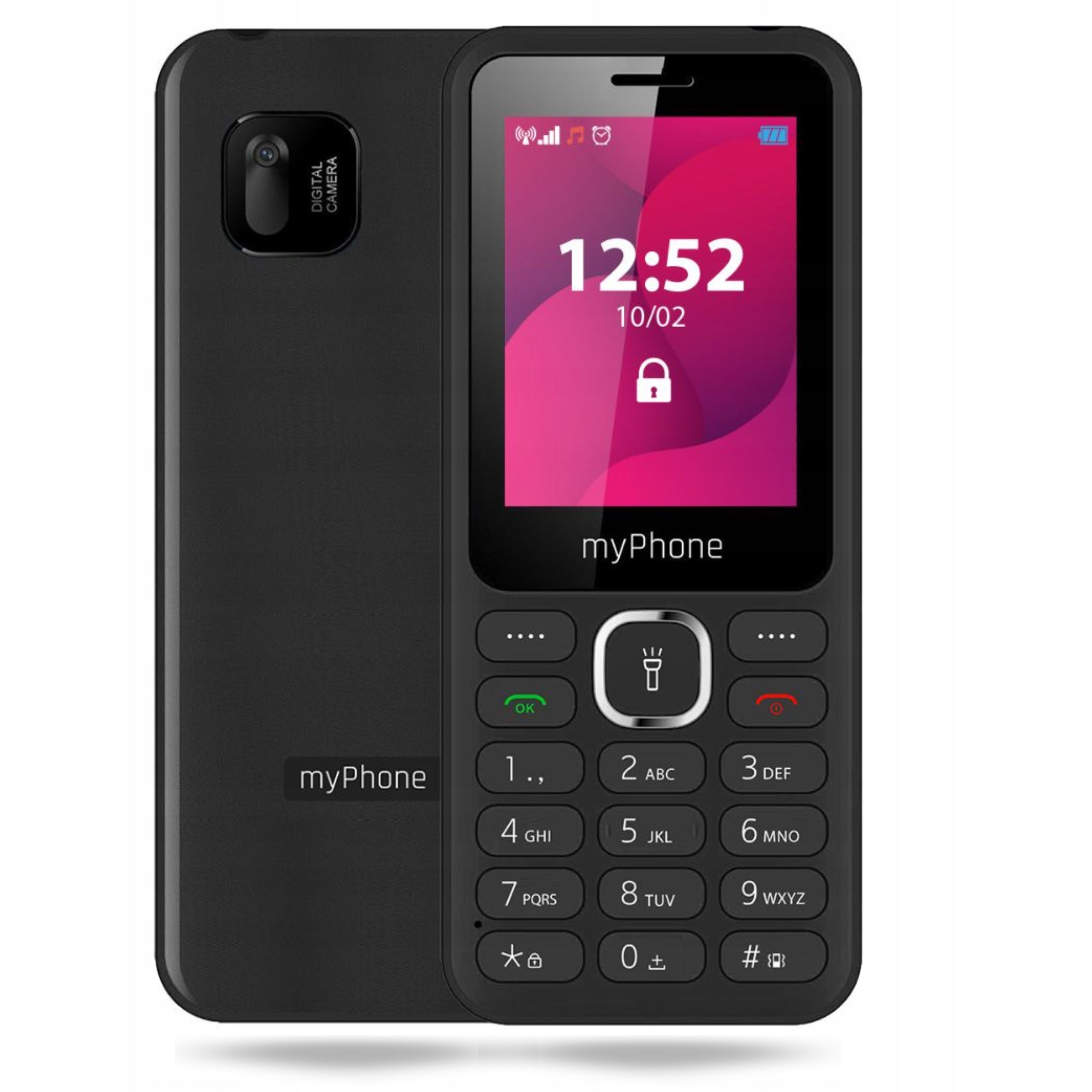 MOBILE PHONE MYPHONE JAZZ DUAL SIM FOR SENIOR SIMPLE WITH KEYBOARD