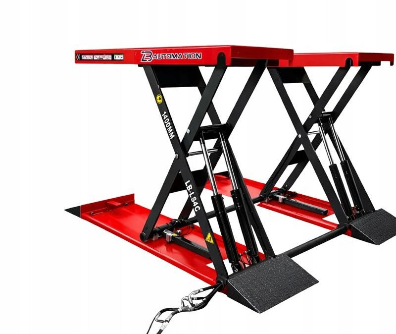 MOBILE SCISSOR LIFT 1,4M B-AUTOMATION LB-LS4C 3 TONS 140cm 400V Lifting capacity 3000 kg
