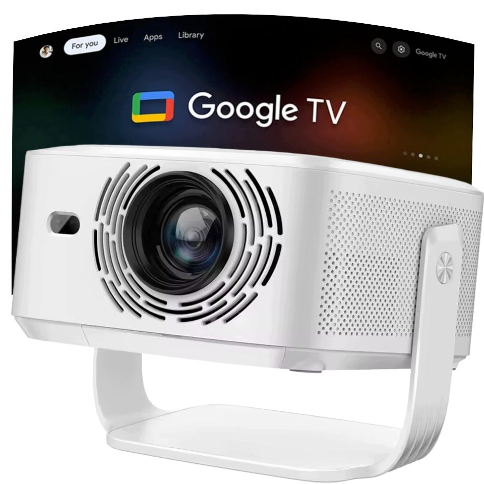 MOCNY CERTYFIKOWANY Google TV ANDROID RZUTNIK Projektor LED SMART