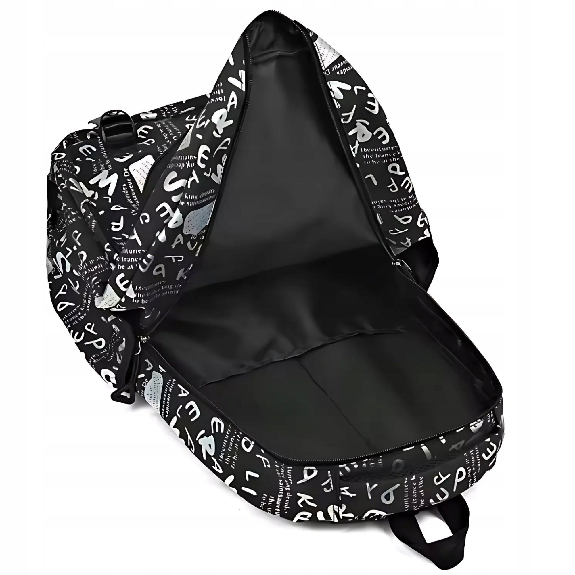 MODERN SCHOOL BACKPACK YOUTH METALLIC BLACK METALLIC
