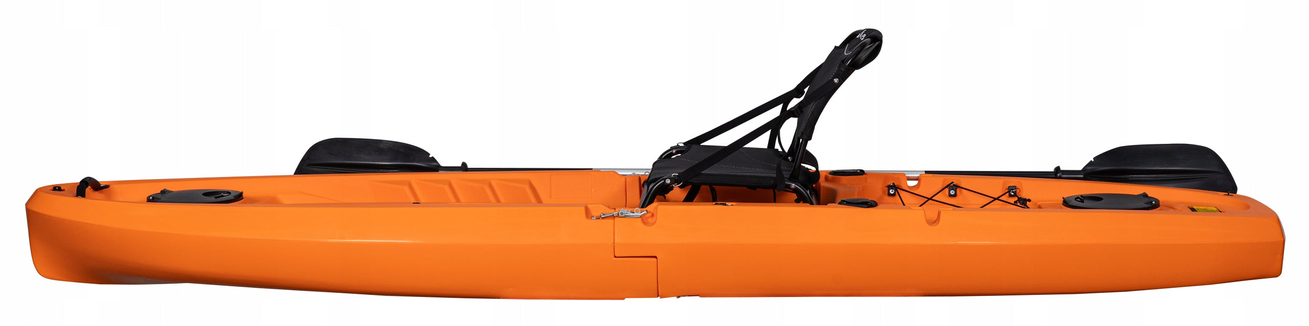 MODULAR RECREATIONAL KAYAK 330CM FOLDING KAYAK 2 MODULES + PADDLE SEAT Packaging status original
