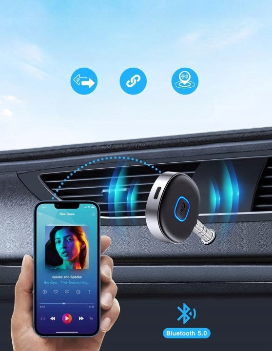 MOHARD CAR AUX ADAPTER 35 MM MINI BLUETOOTH 53 HANDS-FREE Brand no brand