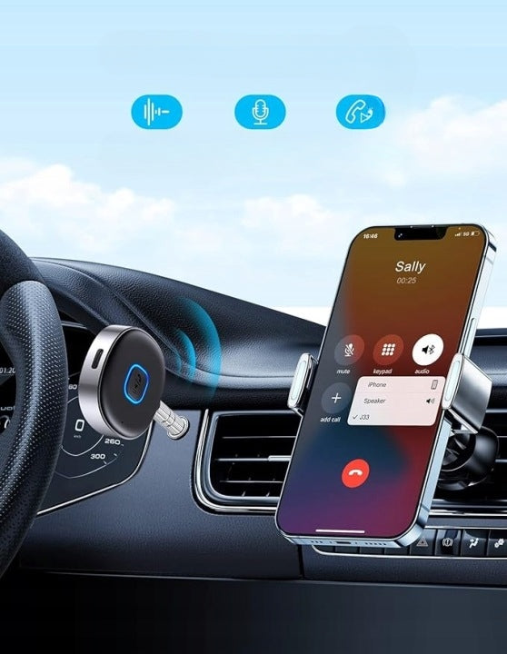 MOHARD CAR AUX ADAPTER 35 MM MINI BLUETOOTH 53 HANDS-FREE Manufacturer code 5907153316352