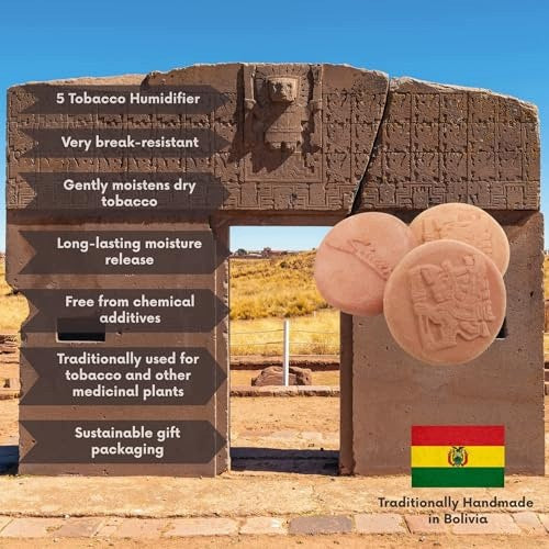 MOISTURIZING STONE TOBACCO TERRACOTTA HUMIDOR TWISTED PAIR POUCH GIFT Manufacturer code SWC5908151918043