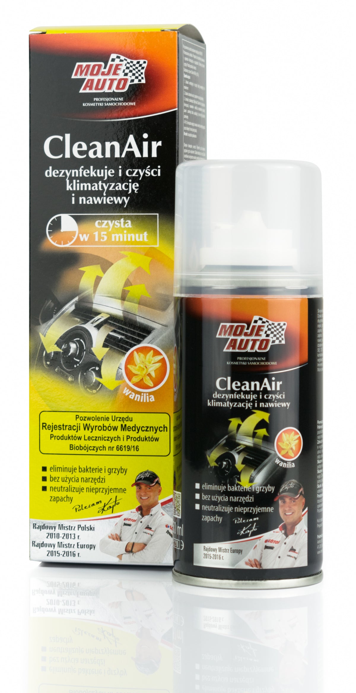 MOJE AUTO AIR FRESHENER POMEGRANATE FOR AIR CONDITIONING VANILLA 19-599 Manufacturer Moje Auto
