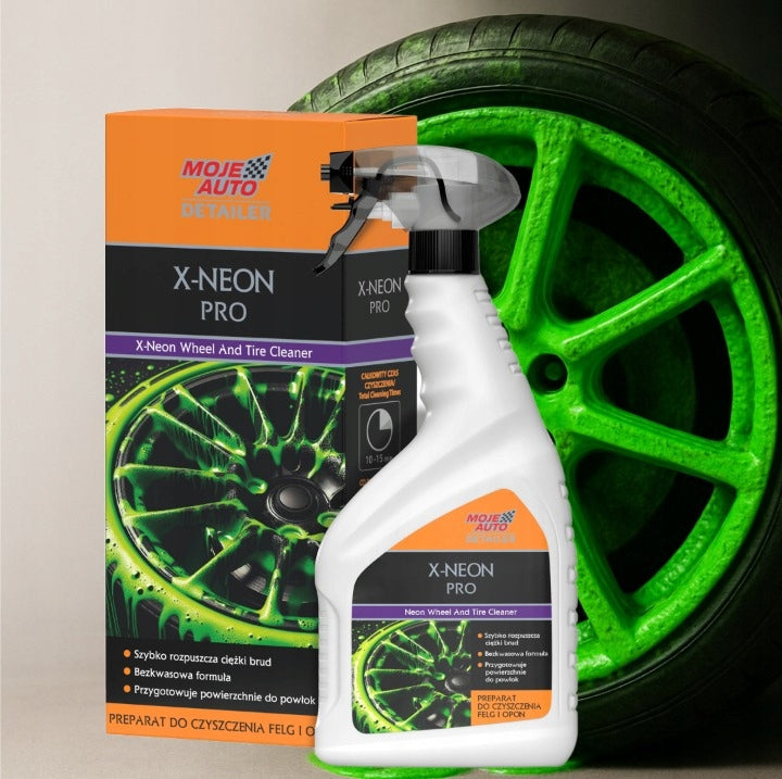 MOJE AUTO DETAILER X-NEON PRO RIM AND TIRE CLEANER 750ml PROMO