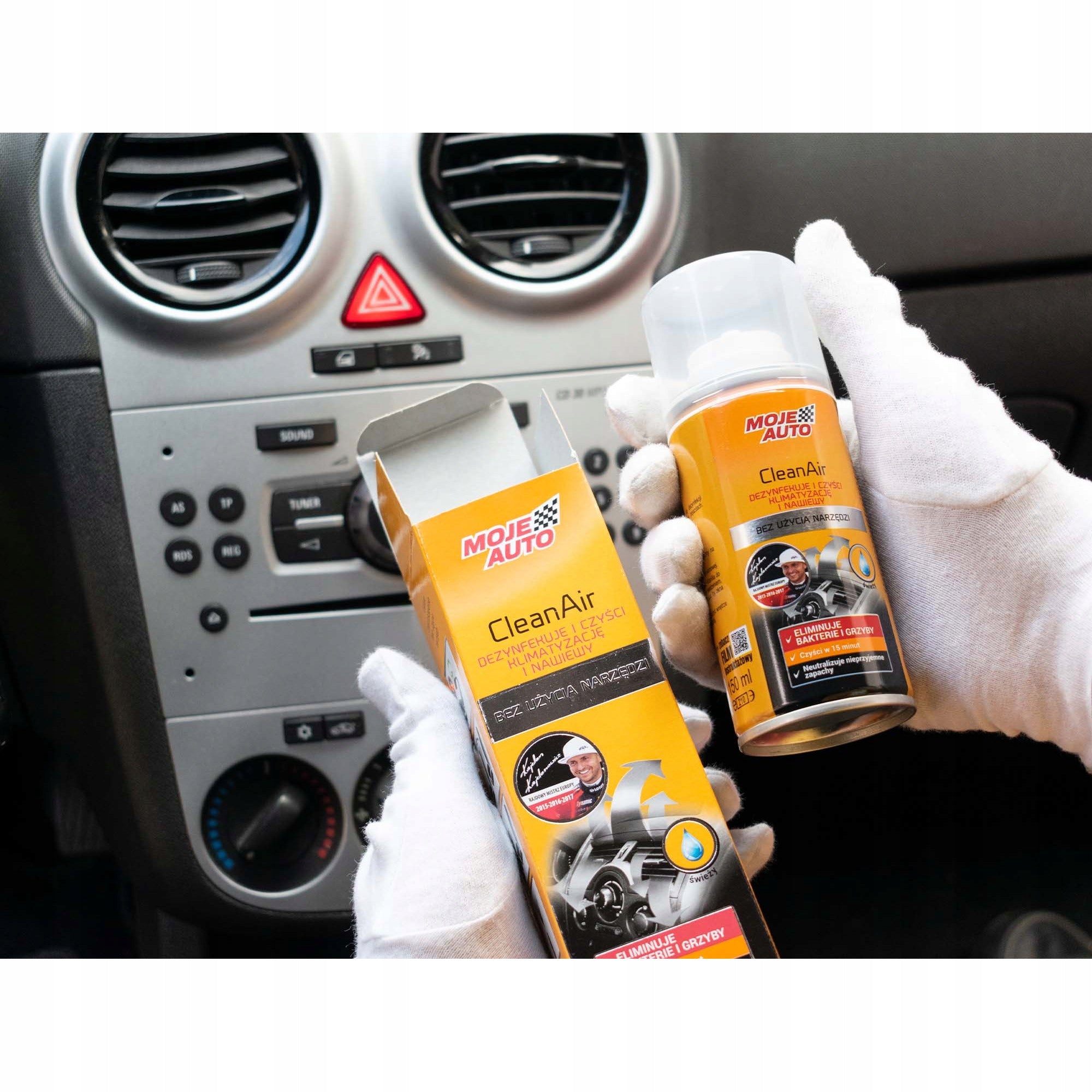 MOJE AUTO SPRAY POMEGRANATE CLEANAIR FOR AIR CONDITIONING DISINFECTION 150ml FRESH Manufacturer Moje Auto