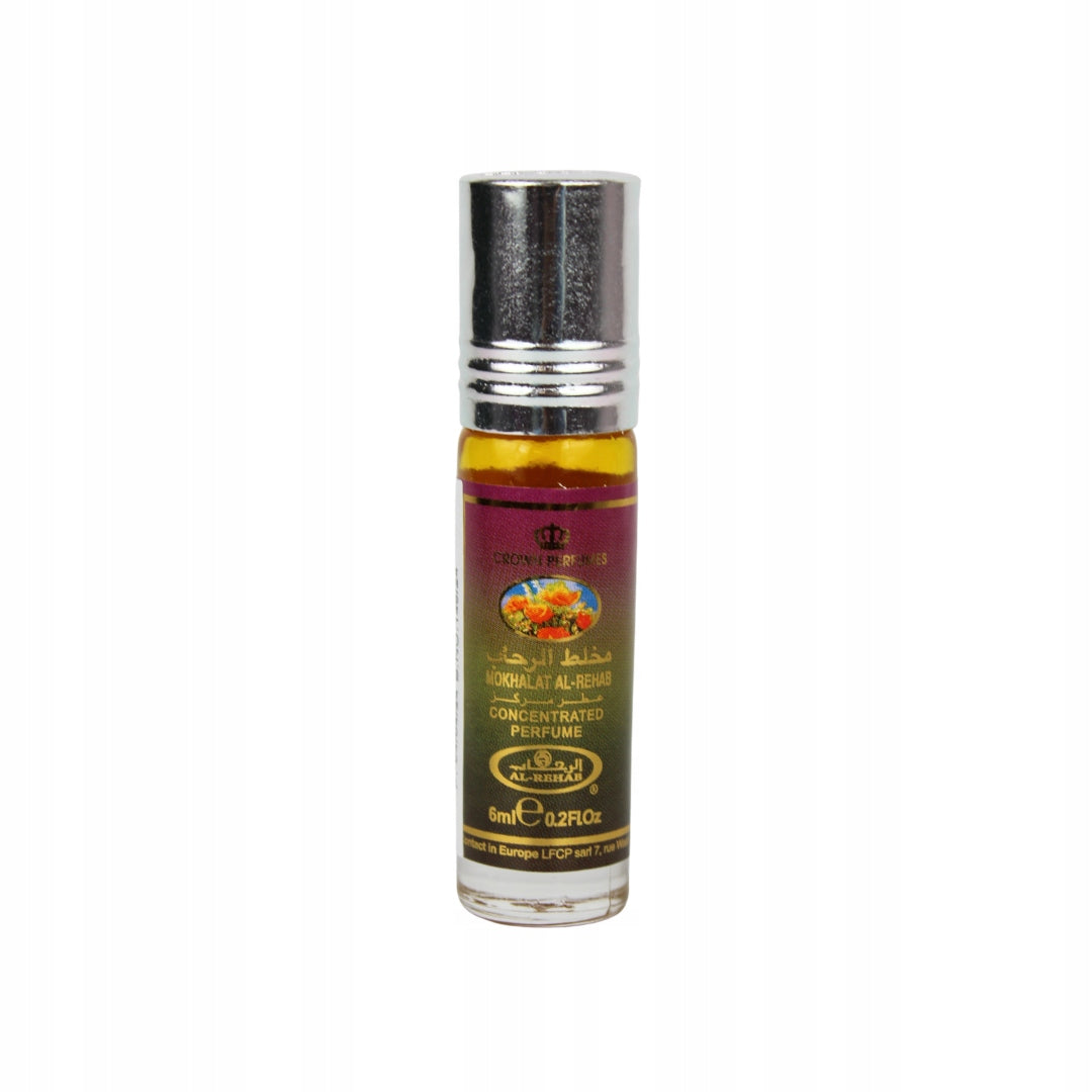 MOKHALAT AL REHAB Perfume in CPO Oil 6 ml | Al Rehab Brand Al-Rehab