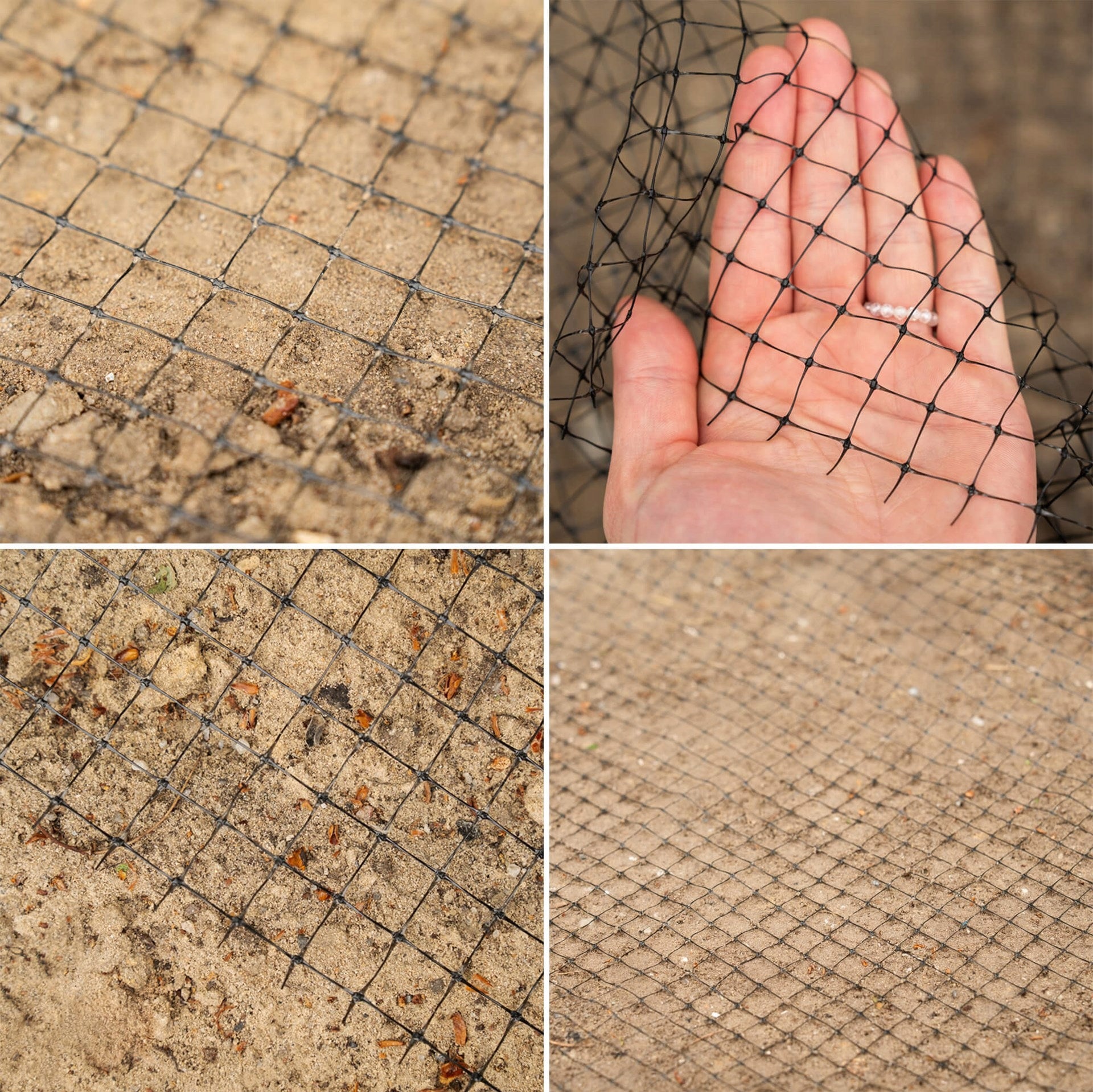MOLE NET AGAINST MOLES STRONG PREMIUM 1x100m 30g DURABLE + PEGS Kind mesh