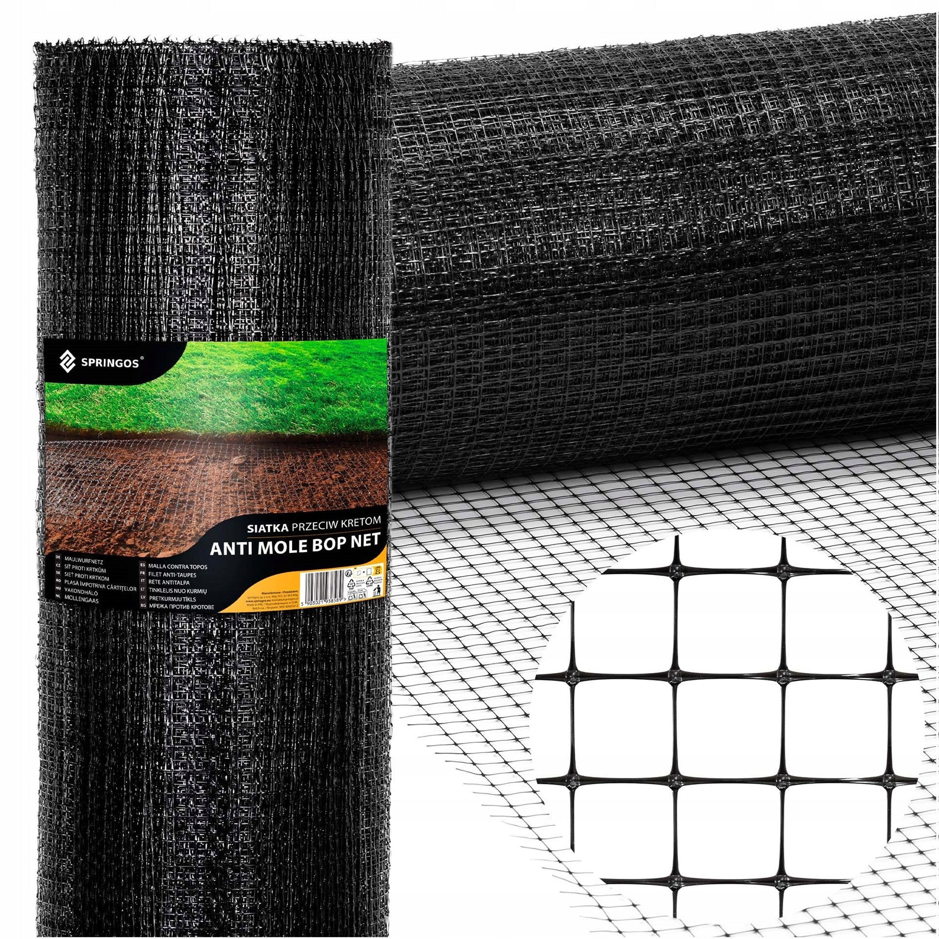 MOLE NET AGAINST MOLES STRONG PREMIUM 2x50m 30g DENSE DURABLE