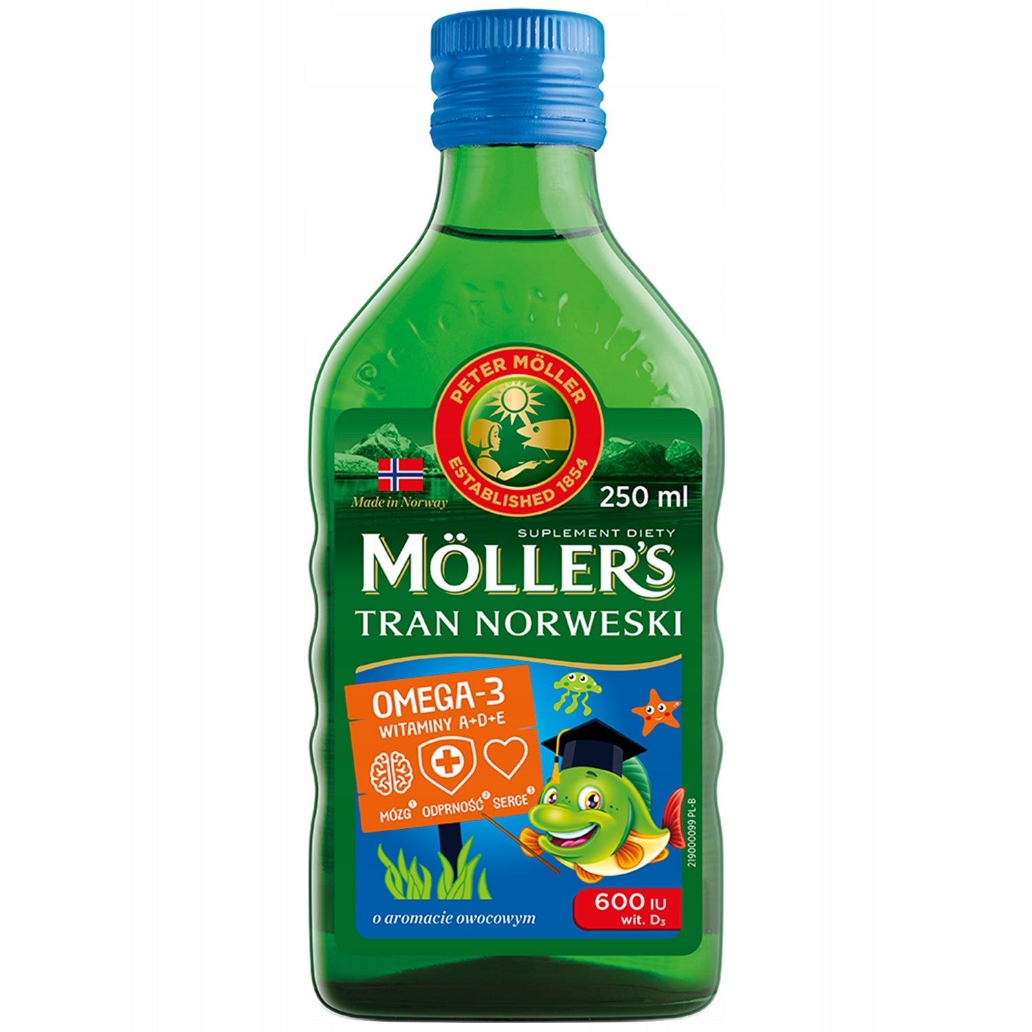 MOLLER'S Norwegian Fruit Tran 250ml