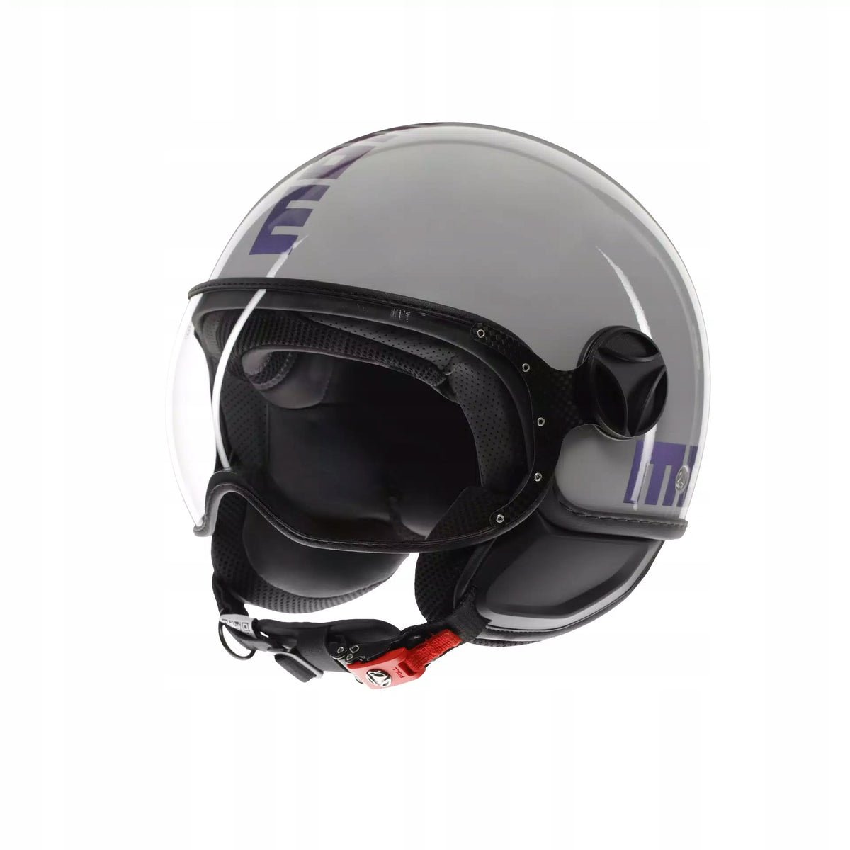 MOMO DESIGN Open Helmet FGTR Classic Flip White/Blue/Fuksja - S