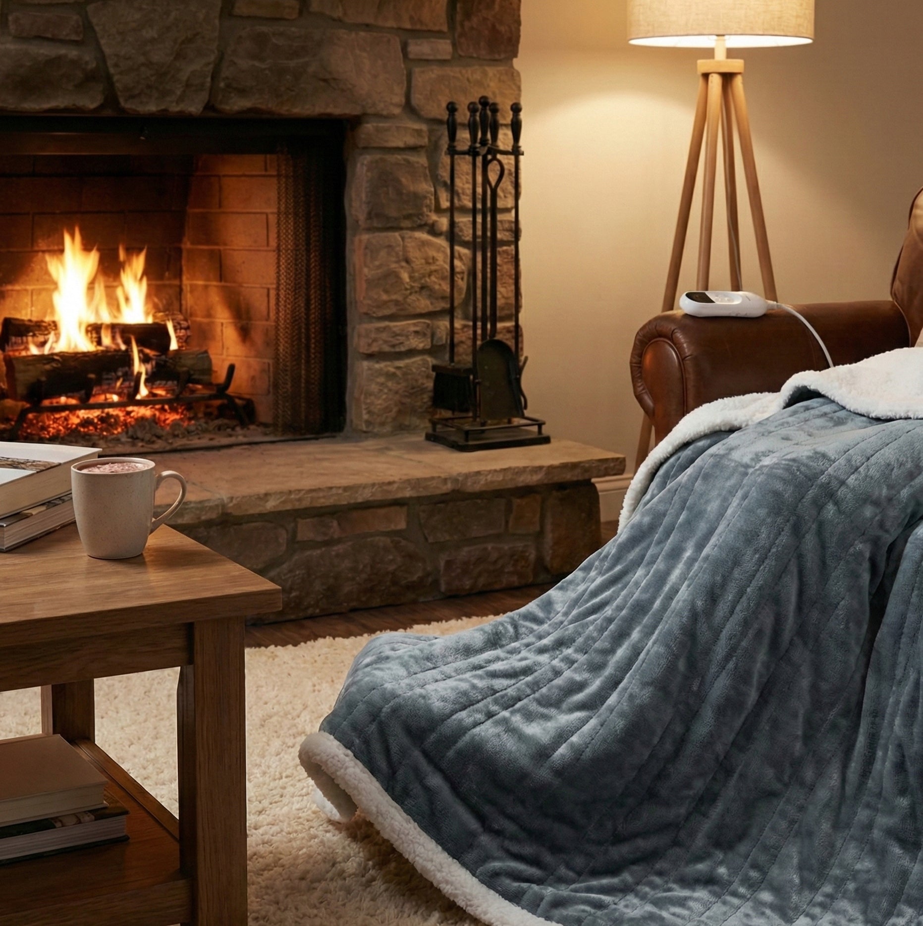 MONAVEA | Double Electric Blanket Large Soft Heated Remote Control 9 Modes Manufacturer code MONAVEA
