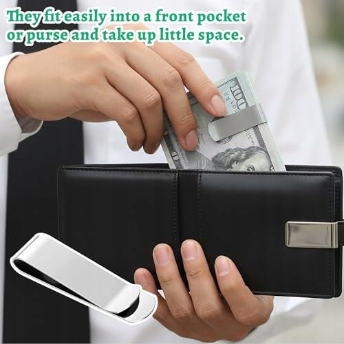 MONEY CLIPS STAINLESS STEEL SILVER METAL 20 PCS METAL Manufacturer code Bez marki