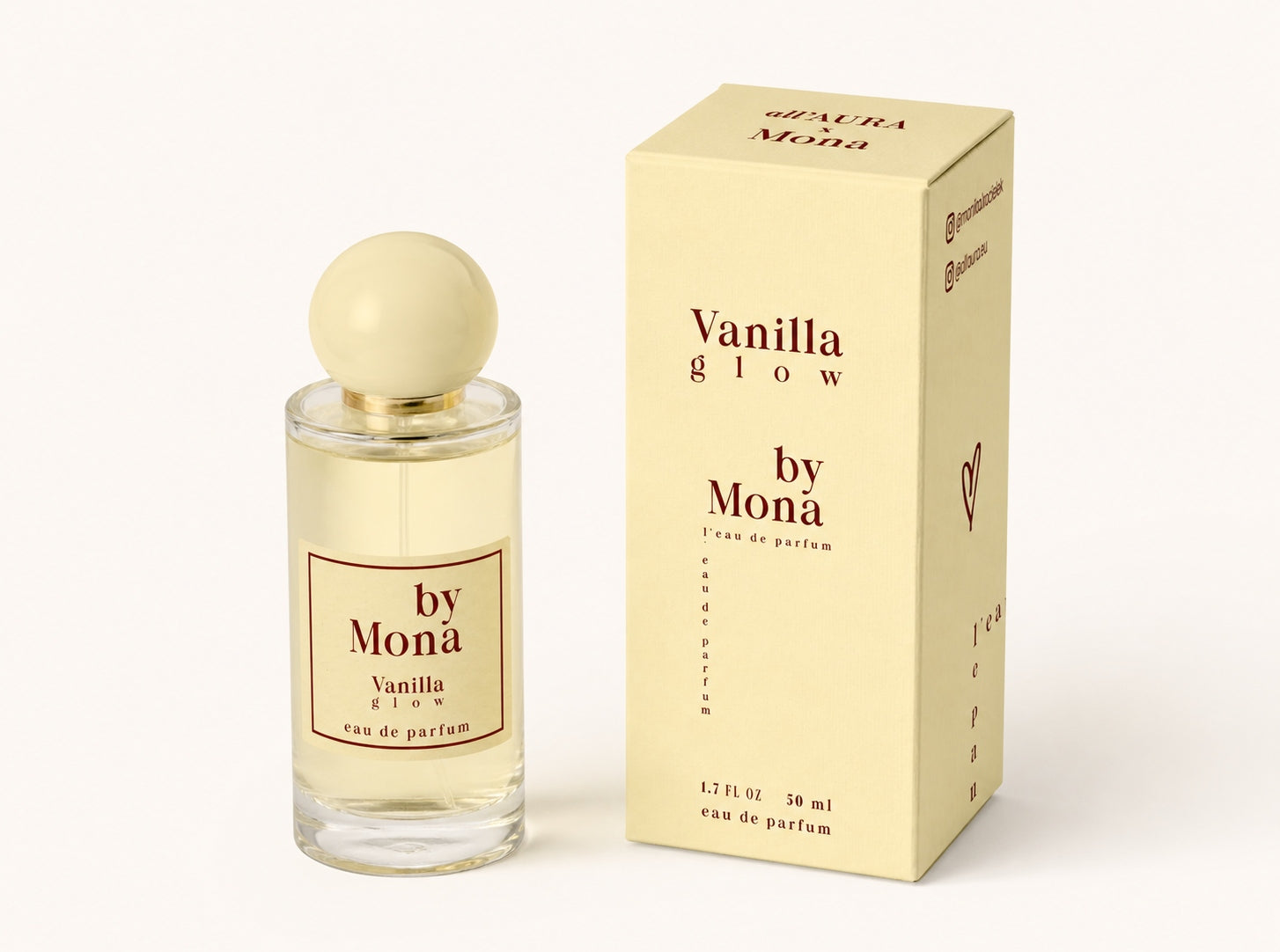 MONIKA KOCIOŁEK Vanilla Glow by Mona Perfumed Water 50 ml