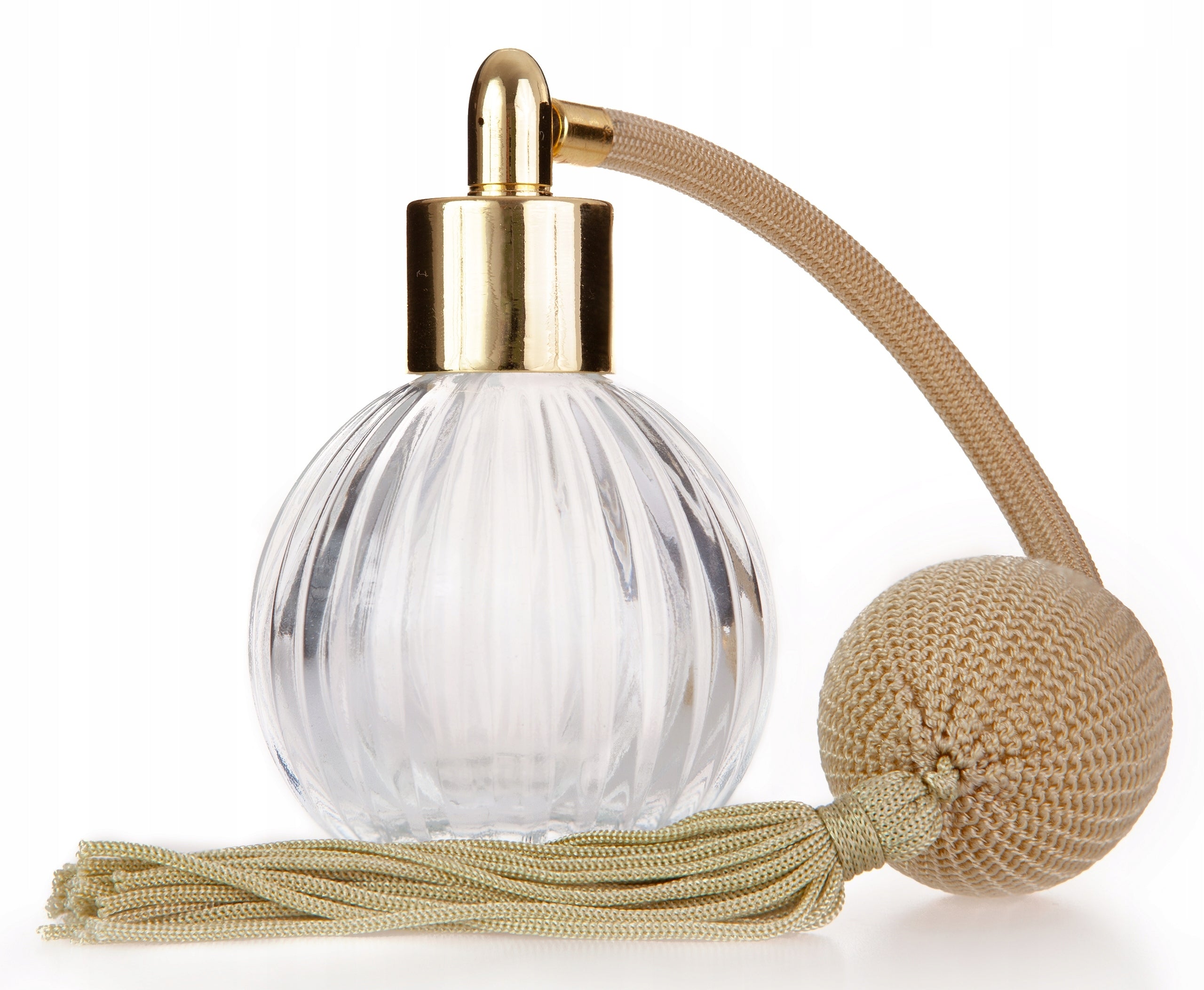 MONIQUE GLASS BOTTLE WITH PUMP + PERFUME - 60 ML!