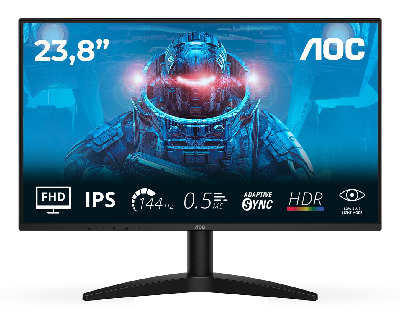 MONITOR AOC LED 23,8 24B36X 144Hz