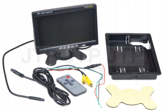 MONITOR LCD SCREEN 7 inches for 12V 24V REVERSING CAMERAS EAN (GTIN) 5904044131667