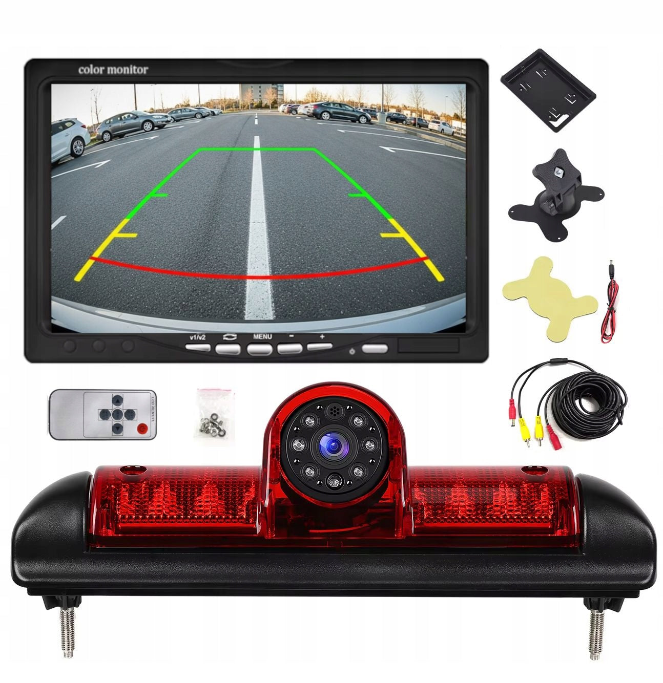 MONITOR REVERSE CAMERA DUCATO BOXER JUMPER 2006-2022 HD 1280x720P