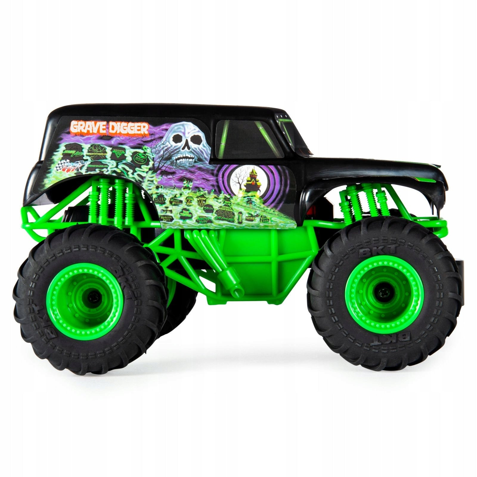 MONSTER JAM RC REMOTE CONTROLLED VEHICLE GRAVE DIGGER 1:24 18 CM Brand Spin Master