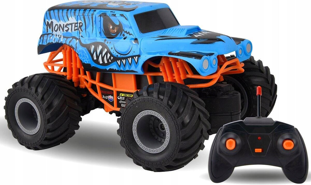 MONSTER TRUCK CRUSHER AUTO CAR REMOTE CONTROLLED OFF-ROAD RC PILOT