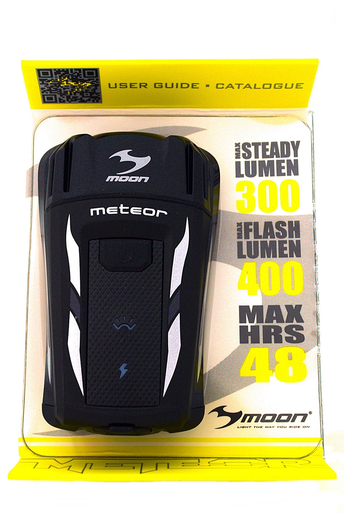 MOON METEOR C3 Front Bike Light USB 400 LM Light source LED