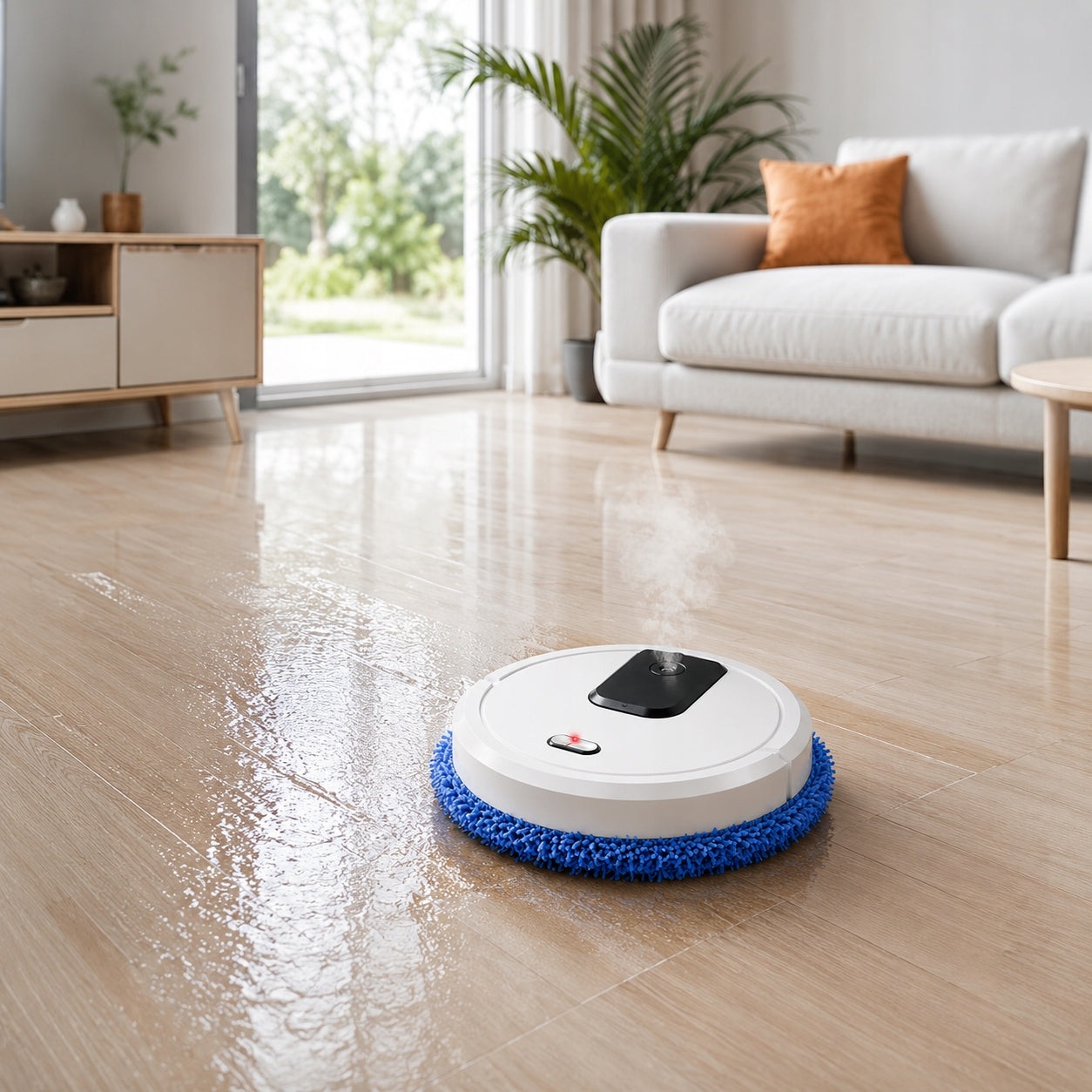 MOP CLEANING ROBOT MOPPING ROTARY WET DRY HUMIDIFICATION Brand no brand