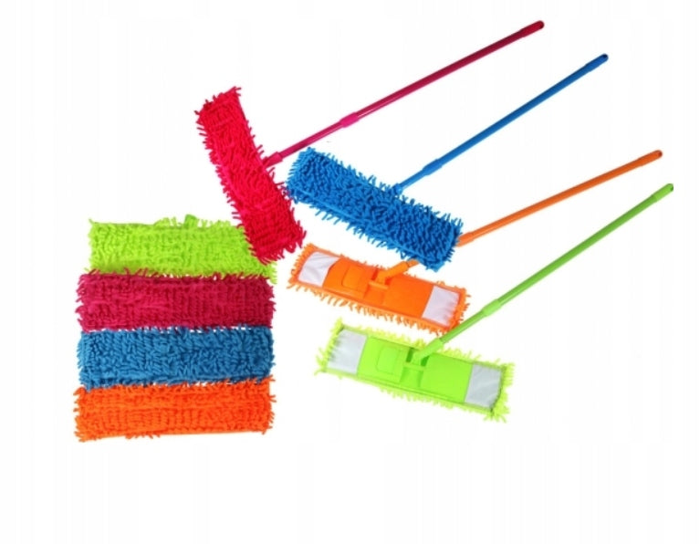 MOP FLAT MICROFIBER TELESCOPIC POLE EUROMOP