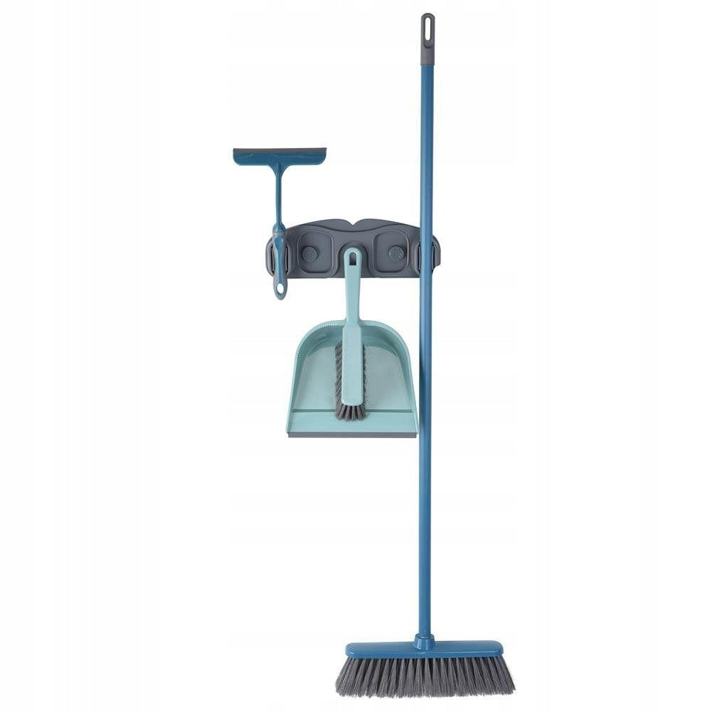MOP HOLDER Brush Broom Wall Hanger Universal Plastic Packaging status original
