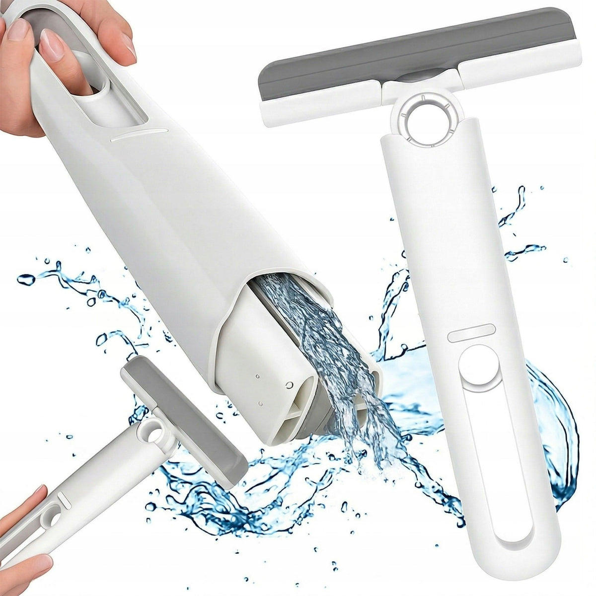 MOP MINI PORTABLE SUPER ABSORBENT SPONGE FOLDING WITH SQUEEZER AUTOMATIC