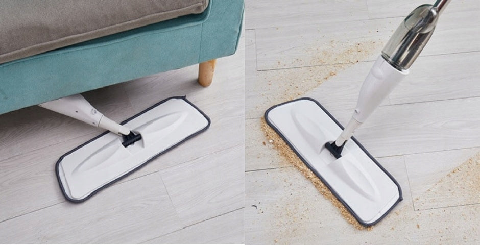 MOP WITH WASHER Flat for Floor Cleaning 3 CARTRIDGES Microfiber Set Manufacturer code MOP ZE SPRYSKIWACZEM