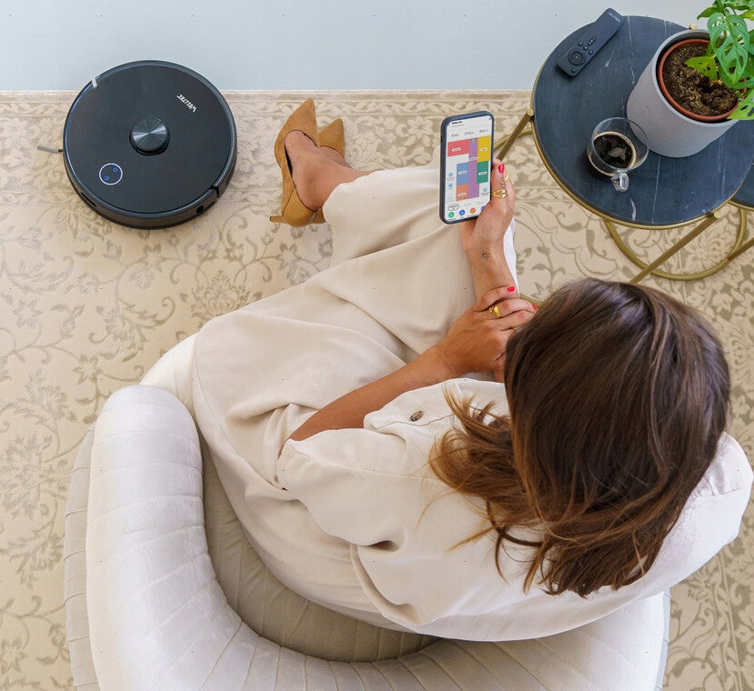 MOPPING ROBOT WELLTEC R8 PRO + SUCTION STATION + ACCESSORIES Wireless operating time 250 min