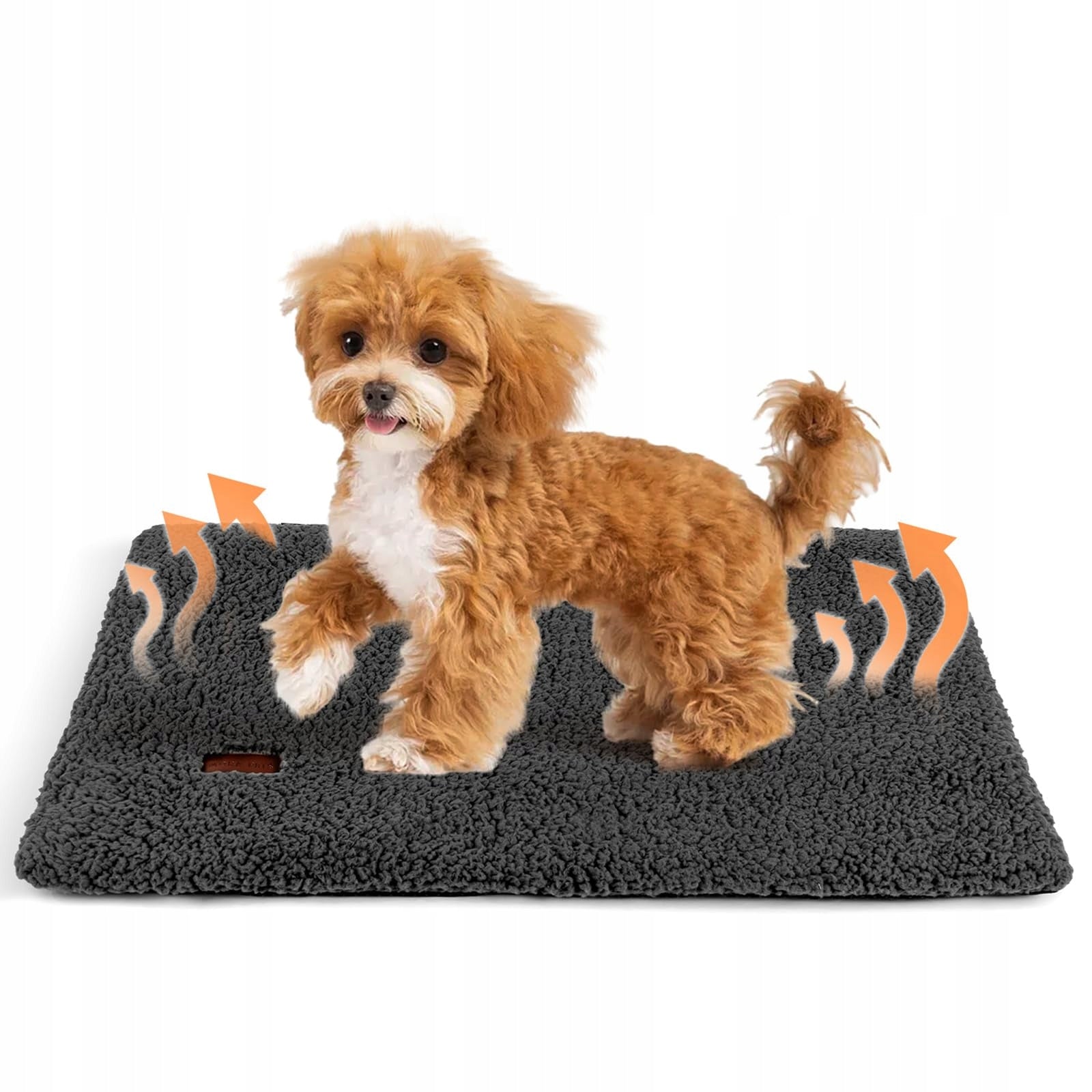 MORA PETS Self-Heating Cat Blanket Soft and Warm 74 x 48 cm