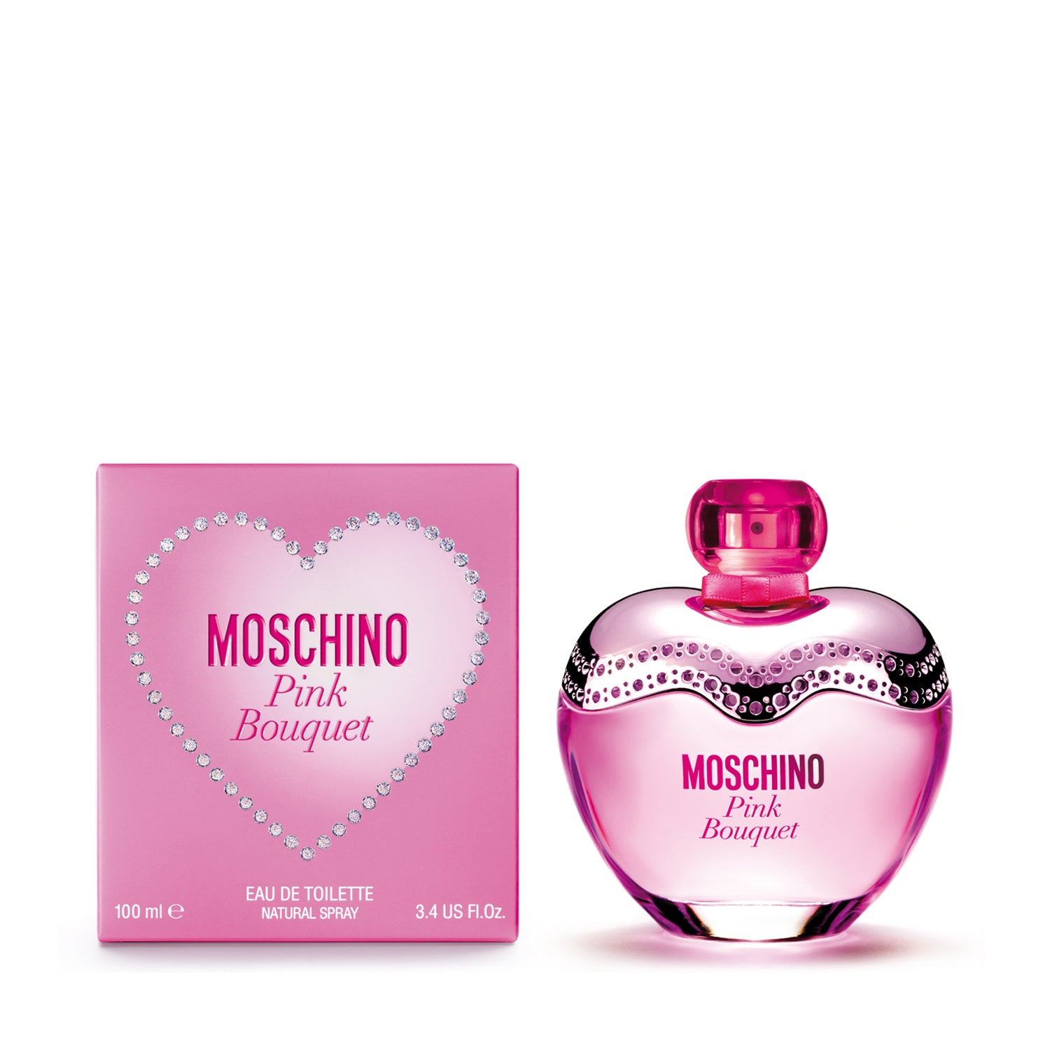 MOSCHINO Eau De Toilette Pink Bouquet 100ml Brand Moschino