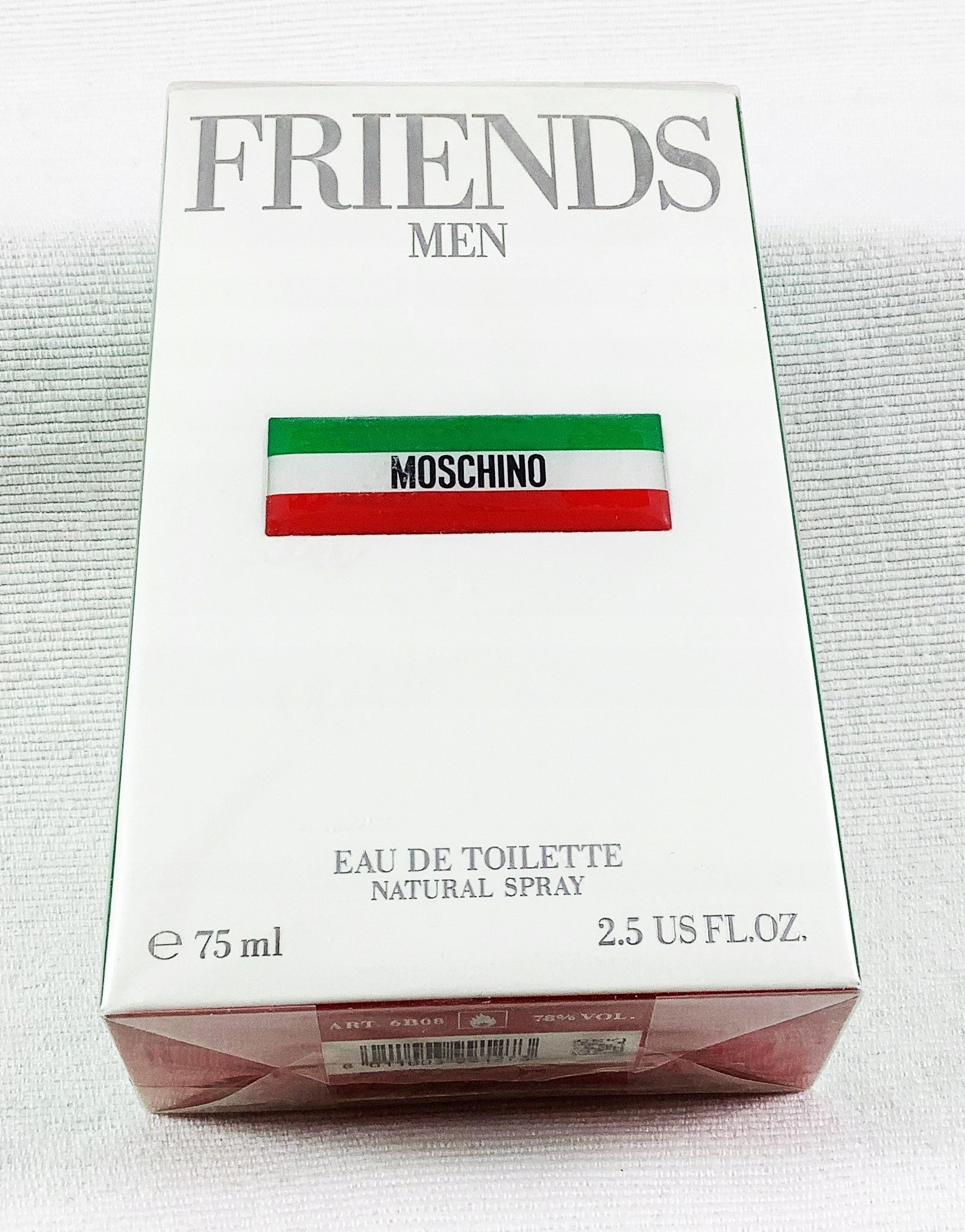 MOSCHINO FRIENDS 75 ML EAU DE TOILETTE UNIQUE Packaging status original