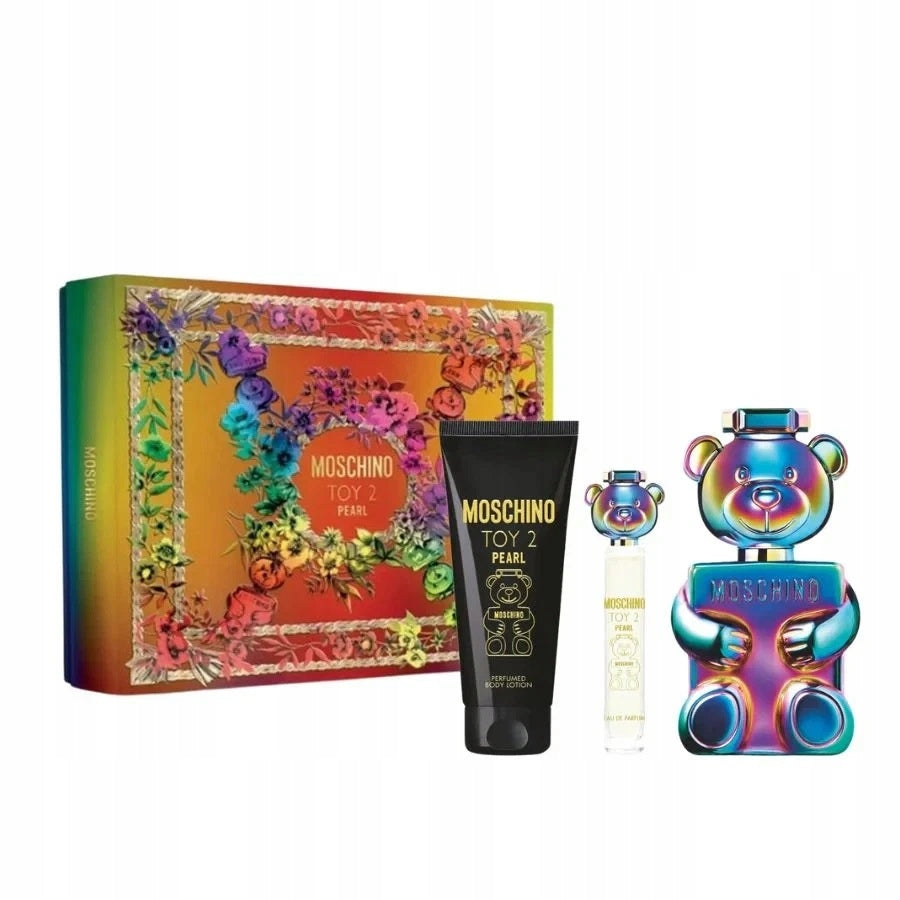 MOSCHINO TOY 2 PEARL EDP 100ml + BODY LOTION 100ml + EDP 10ml