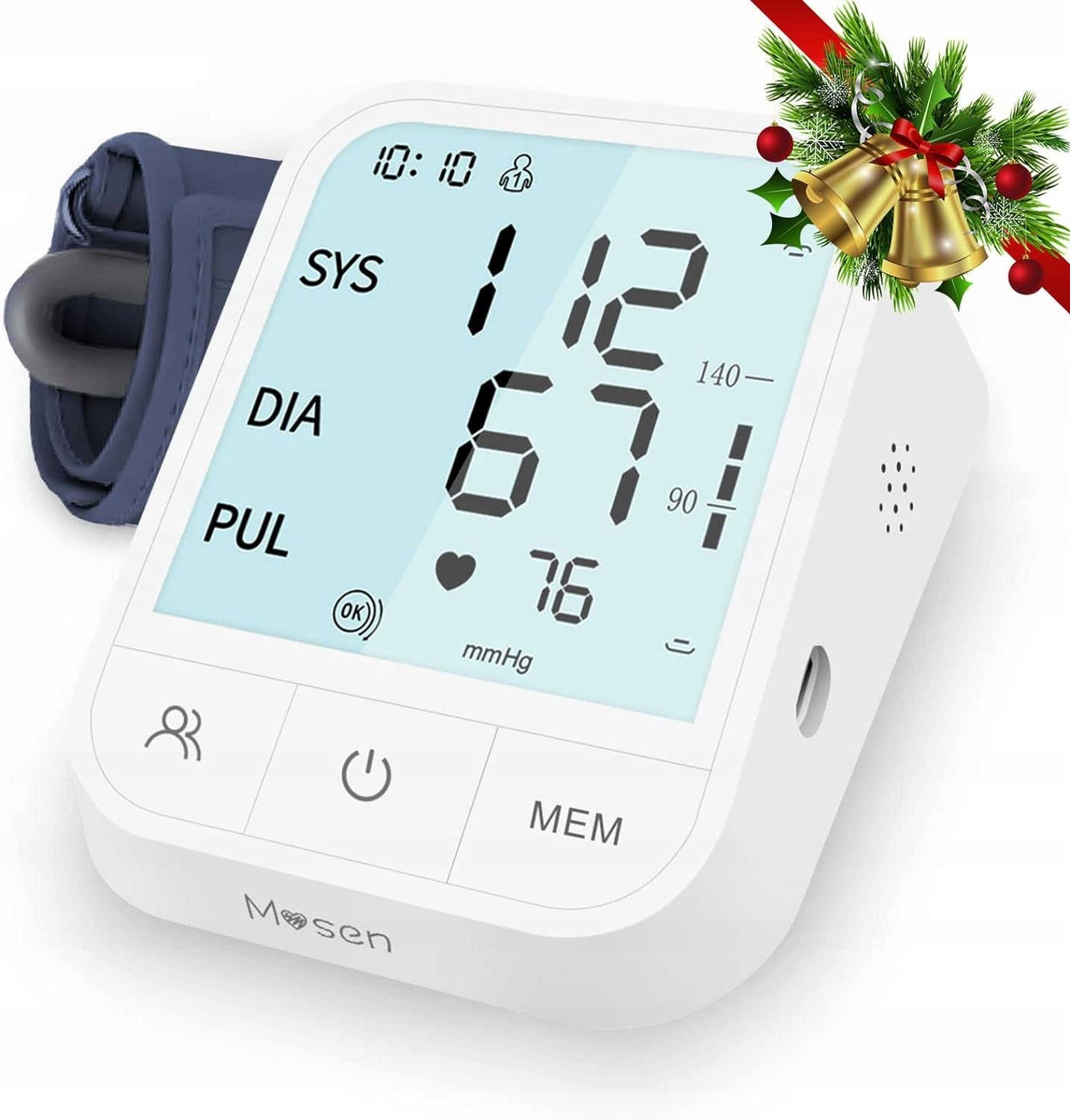 MOSEN 30C ELECTRONIC SHOULDER BLOOD PRESSURE MONITOR CUFF 22-40 CM