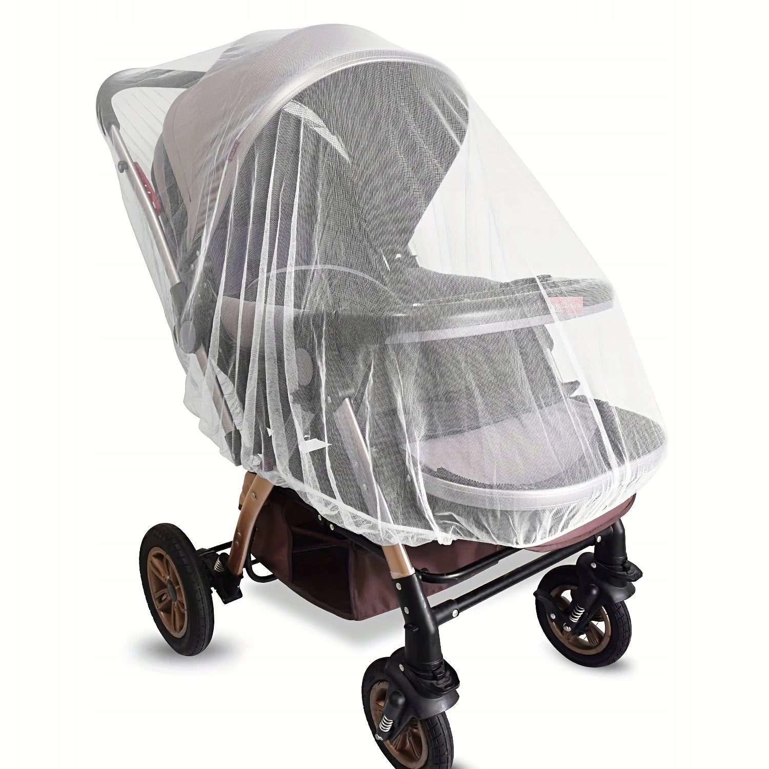 MOSQUITO NET 3IN1 FOR STROLLER GONDOLA INSECT NET ELASTIC