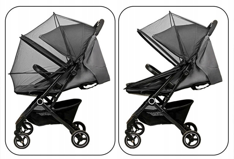 MOSQUITO NET FOR BABY STROLLER GONDOLA NET COVER UNIVERSAL WHITE Brand no brand