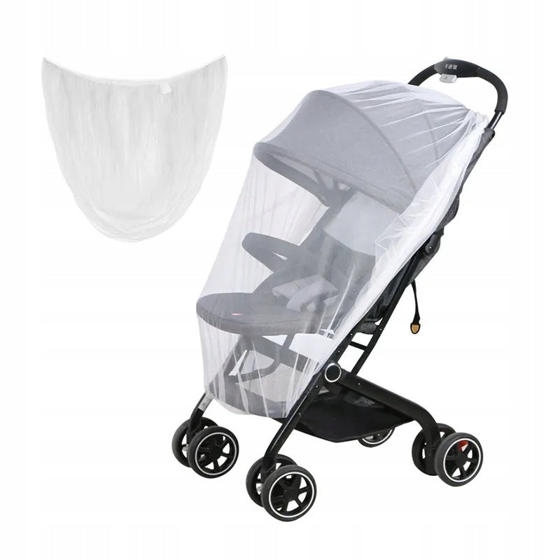 MOSQUITO NET FOR INSECT STROLLER UNIVERSAL ON ELASTIC BAND CHILD PROTECTION