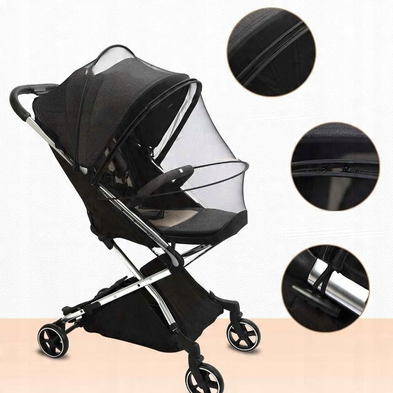MOSQUITO NET FOR STROLLER WITH GONDOLA 3IN1 WITH LOCK MOSQUITO GUARD Manufacturer code KAMPATT