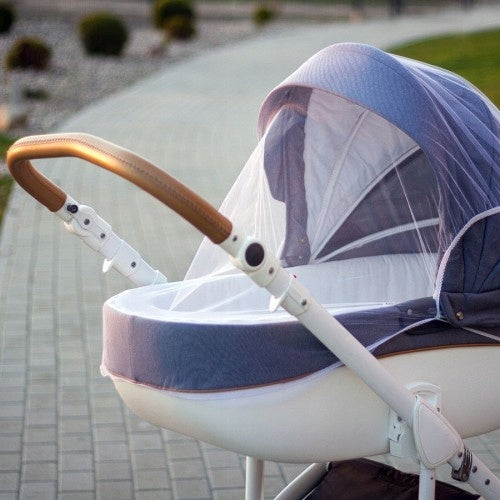 MOSQUITO NET WHITE 2in1 large for stroller deep gondola and stroller EAN (GTIN) 5907810519133